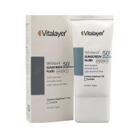 فلوئید ضد آفتاب پوست دارای لک وایت ویت ویتالیر بی رنگ