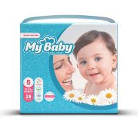 پوشک چسبی بچه سایز 5 (مای بیبی)