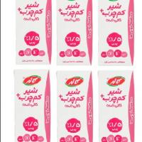 باندل شیر لیف کم چرب غنی شده (6 عدد)