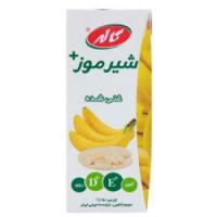 شير موز غنی شده ليف