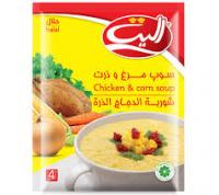 سوپ مرغ و ذرت الیت