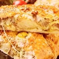 استرامبولی مرغ و قارچ