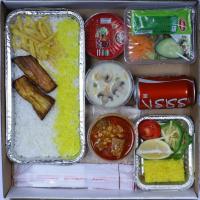 پک طلائی چلو خورشت قیمه سیب زمینی