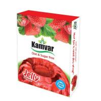 پودر ژله توت فرنگی بدون قند (کامور)
