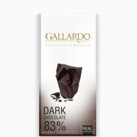 شکلات تابلت گالاردو تلخ ۸۳درصد