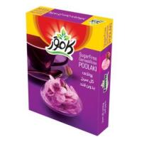 پولکی بدون قند رژیمی گل سرخ کامور 150 گرم