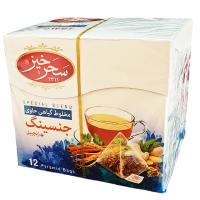دمنوش گیاهی جنسینگ و زنجبیل سحرخیز 
