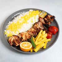 چلو جوجه کباب با استخوان