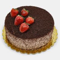 کیک پودری شکلاتی