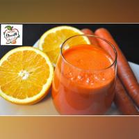 ترکیب آبمیوه پرتقال و هویج