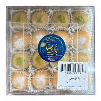 حلوا توپی قنادی رضا قزوین