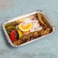 خوراک کباب لقمه زعفرانی