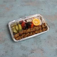 خوراک کباب کوبیده دو سیخ