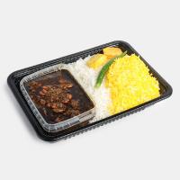 چلو خورشت قرمه سبزی