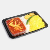 چلو خورشت قیمه سیب زمینی