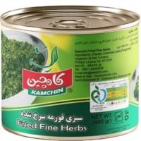 سبزی سرخ شده قرمه سبزی کنسروی