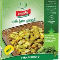 کرفس سرخ شده وکیوم