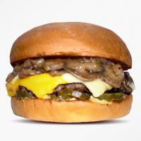 ماشروم برگر سینگل