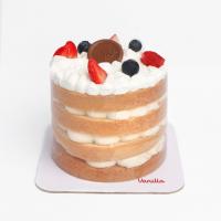 کیک کارامل و رزبری 650 گرم