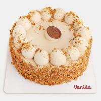 کیک قهوه و پرک بادام 1 کیلوگرم