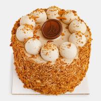 کیک قهوه و پرک بادام 650 گرم