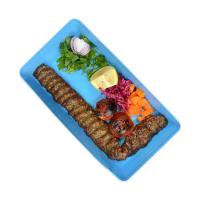 خوراک کباب لقمه زعفرانی