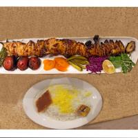 چلو جوجه کباب ارگانیک