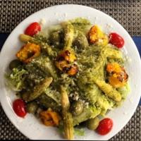 سالاد میگوی گرم