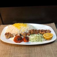 چلو جوجه کباب ماستی