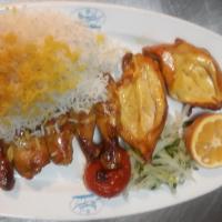 چلو جوجه کباب با استخوان