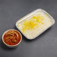 چلو قیمه سیب زمینی اقتصادی