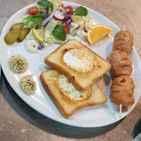 سوسیس و تخم مرغ