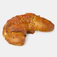 نان سبزیجات پنیر پیتزا