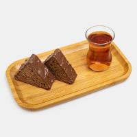 کیک نوتلا فندوق مثلثی