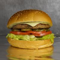 چیز برگر پارمسان ذغالی