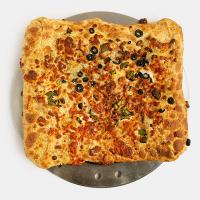 پیتزا بعلبک ژامبون لبنانی (4 نفره)