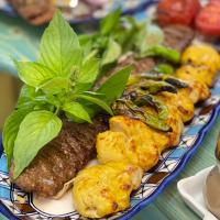 چلو کباب کوبیده درباری