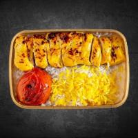 چلو جوجه کباب (سینه) از چلوپز