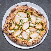 پیتزا مرغ و پستو (ناپولیتن)