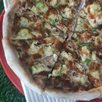 پیتزا چیکن پستو ایتالیایی