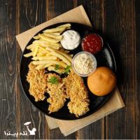 چیکن استریپس 3 تکه اسپایسی