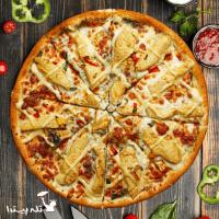 پیتزا چیکن پستو دونفره