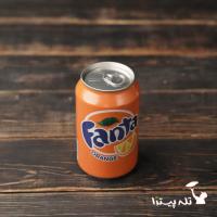 نوشابه قوطی فانتا