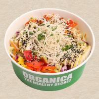 سالاد چاینیز با مرغ رژیمی