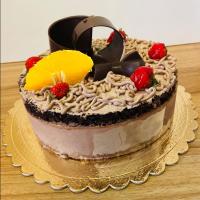 کیک بستنی شکلاتی