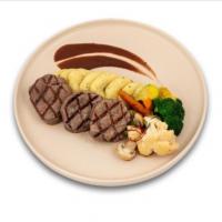 فیله استیک با سس قارچ