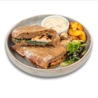 پنینی مرغ و بادمجان
