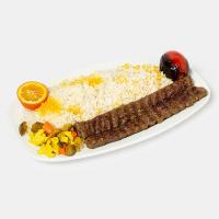 چلو کباب کوبیده مخصوص