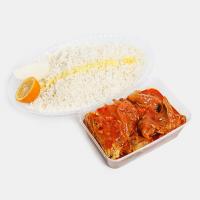 چلو گوشت بره (برنج محلی)