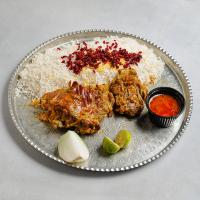 چلو گوشت گوسفندی کرمانشاهی